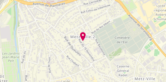 Plan de Macon de l'Est, 4 Rue Marconi, 57070 Metz
