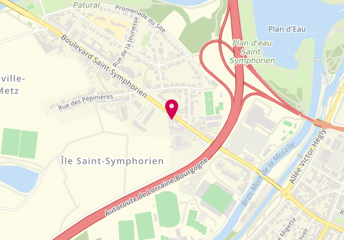 Plan de Edil Valpa, 53 Boulevard Saint-Symphorien, 57050 Longeville-lès-Metz