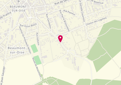 Plan de Raval MG, 84 Rue Alphonse et Louis Roussel, 95260 Beaumont-sur-Oise