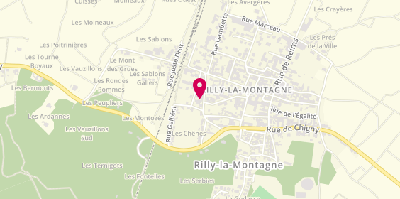 Plan de AG-Bat, 24 Rue de Chigny, 51500 Rilly-la-Montagne