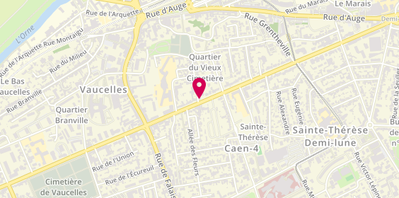 Plan de Caen Renov, 63 Rue Canchy, 14000 Caen