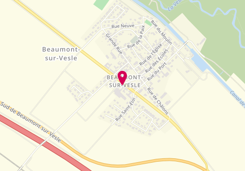 Plan de L.C.B Ravalement, 19 Route Nationale, 51360 Beaumont-sur-Vesle