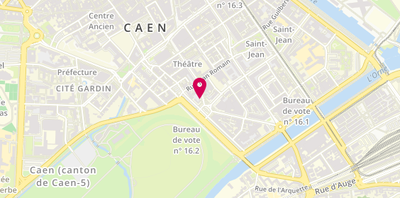 Plan de Elevia Construction, 64 Rue des Jacobins, 14000 Caen