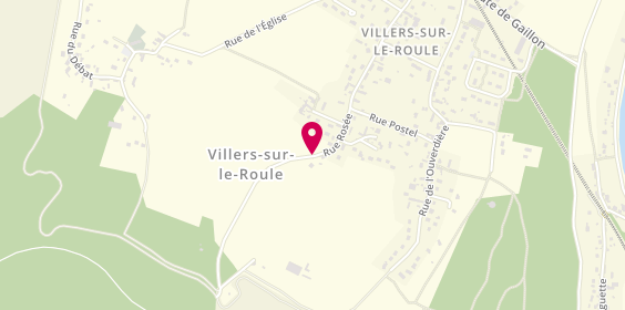 Plan de LEFEBVRE Anthony, 31 Rue Rosee, 27940 Villers-sur-le-Roule