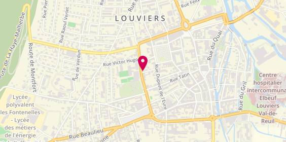 Plan de D.B.M, 20 Boulevard Jules Ferry, 27400 Louviers