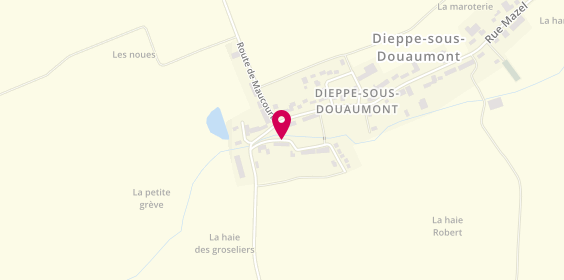 Plan de Bati Dieppe, 8 Rue Paquis, 55400 Dieppe-sous-Douaumont