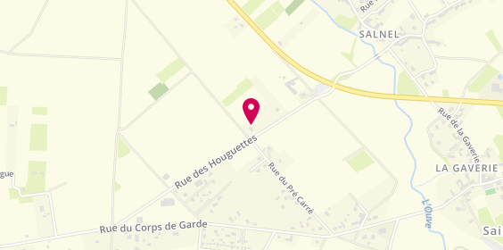 Plan de LEMAITRE Roger, 10 Rue des Houguettes, 50430 Saint-Germain-sur-Ay