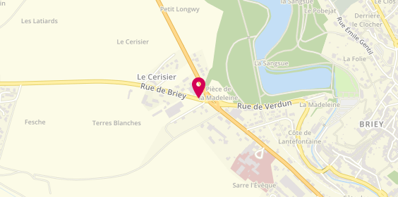 Plan de Az Concept, 6 Route de Briey, 54150 Lantéfontaine