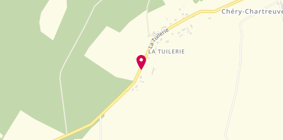 Plan de Cr2M, 35 hameau de la Tuilerie, 02220 Chéry-Chartreuve