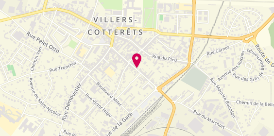 Plan de DEQUECKER Michel Raymond, 35 Rue Alexandre Dumas, 02600 Villers-Cotterêts