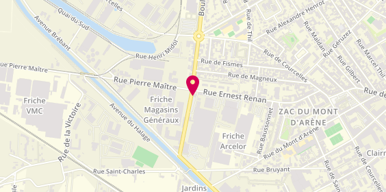 Plan de Crb51, 215 Boulevard Charles Arnould, 51100 Reims