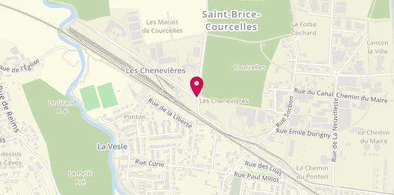 Plan de Ben, 10 Avenue Chenevieres, 51370 Saint-Brice-Courcelles