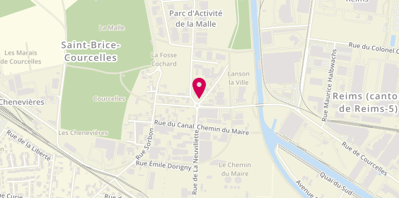 Plan de CM Constructions, 1 Rue de la Fossé Cochard, 51370 Saint-Brice-Courcelles