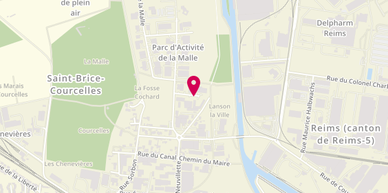 Plan de Cimaise Entreprises, Rue du Chateau Senart, 51370 Saint-Brice-Courcelles