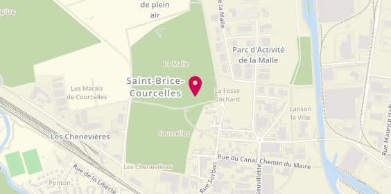 Plan de Léon Noël, 23 Avenue des Coïdes, 51370 Saint-Brice-Courcelles