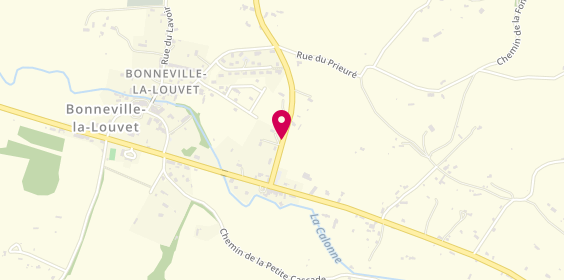 Plan de Chemin Kévin, 7 Route de Beuzeville, 14130 Bonneville-la-Louvet