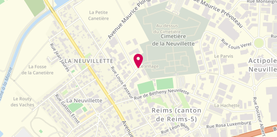 Plan de Gallois Portelli, 16 Rue des Tilleuls la Neuvillette, 51100 Reims