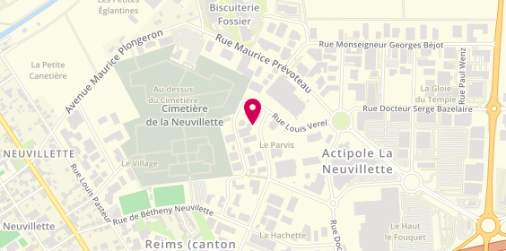 Plan de SM Ravalement (Façadier | Couvreur | Isolation ITE), 17 avenue André Margot, 51100 Reims