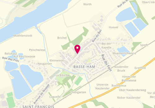 Plan de Ham Batiment, 107 Avenue de Nieppe, 57970 Basse-Ham
