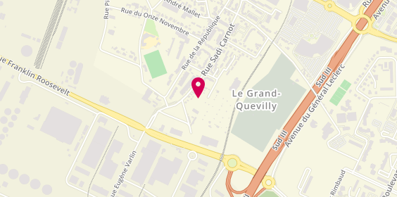 Plan de Multiviews BTP, 139 Rue Sadi Carnot, 76120 Le Grand-Quevilly