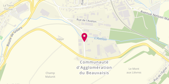 Plan de Oise Bat, 8 Rue Pentemont, 60000 Beauvais