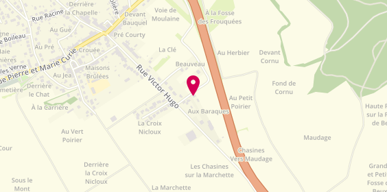 Plan de Rondel Entreprise, 6 Rue Michelet, 54860 Haucourt-Moulaine