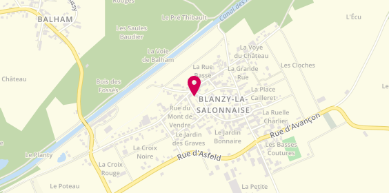 Plan de Lacroix Fabien, 1 Rue du Capitaine Soye, 08190 Blanzy-la-Salonnaise