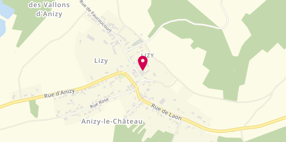 Plan de AUBRY Maçonnerie Rénovation, 3 Rue de la Mairie, 02320 Anizy-le-Grand