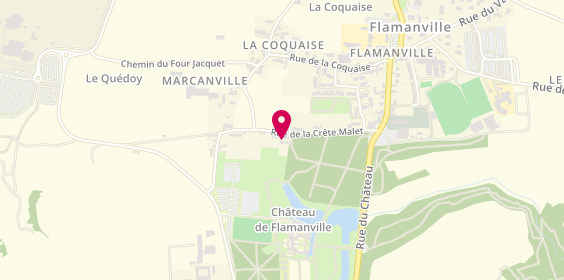 Plan de PEZET Laurent, 3 Rue de la Crète Malet, 50340 Flamanville
