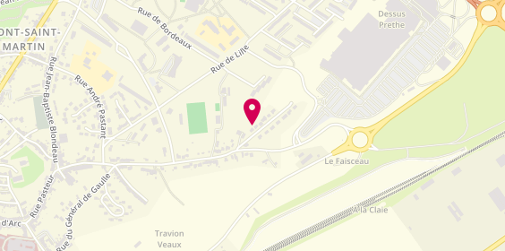 Plan de GOB Patrice, 129 Rue Mathieu de Dombasle, 54350 Mont-Saint-Martin