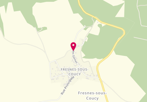 Plan de Franck Maçonnerie Père et Fils, 12 Rue des Dames, 02380 Fresnes-sous-Coucy