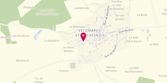 Plan de LEFEVRE Raphaël, 10 Route Pouru Aux Bois, 08110 Escombres-et-le-Chesnois