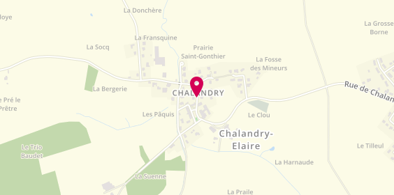 Plan de GAUCHET Frédéric, 7 Rue Saint Gonthier, 08160 Chalandry-Elaire