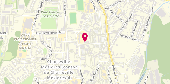 Plan de Uysal, 6 avenue Andre Lebon, 08000 Charleville-Mézières