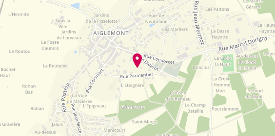Plan de La Maison Artisanale Ardennaise, 16 Rue Diderot, 08090 Aiglemont