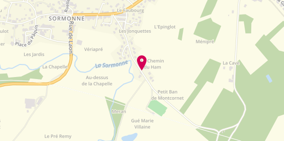 Plan de LELONG Benoît, 19 Route de Hameau Les Moines, 08150 Sormonne