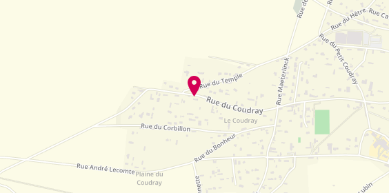 Plan de LEULLIER André, 990 Rue Coudray, 76810 Gruchet-Saint-Siméon
