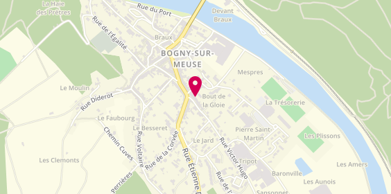 Plan de Toussaint Sylvie, 9 Rue Victor Hugo, 08120 Bogny-sur-Meuse