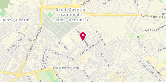 Plan de Renobat Constructions, 17 Rue Sommières, 02100 Saint-Quentin