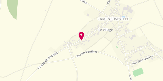 Plan de D.V.P Campneuseville, 14 Rue du Moulin, 76340 Campneuseville