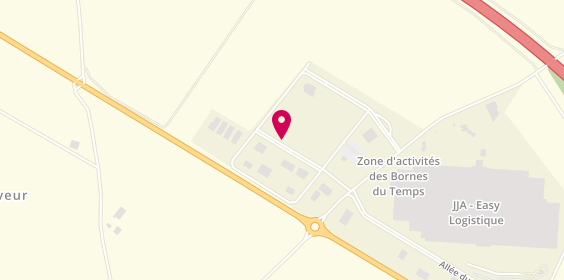 Plan de Cjc Maçonnerie, Zone Aménagement Les Bornes du Temps
2 218 Allée de Camincourt, 80470 Saint-Sauveur