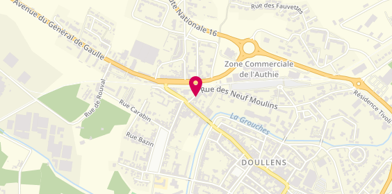 Plan de SAS Peuvrelle, 36 Bis Rue des 9 Moulins, 80600 Doullens