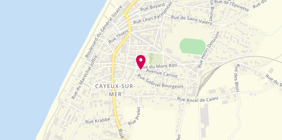 Plan de SERVELLE Jean-Michel, 30 Avenue Carnot, 80410 Cayeux-sur-Mer