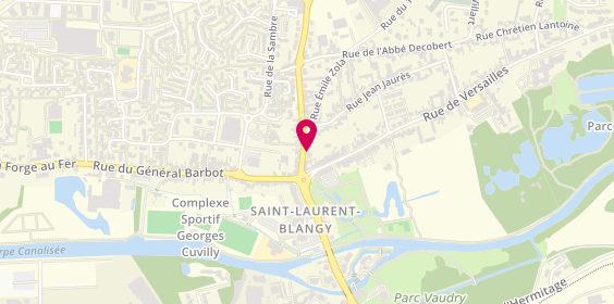 Plan de Alexis Dupuis, 6 Rue Estenne Cauchy, 62223 Saint-Laurent-Blangy
