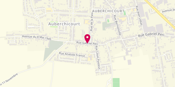 Plan de O-Trav-Haut, 149 Rue Gabriel Peri, 59165 Auberchicourt