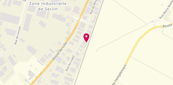 Plan de I.M.Y Batiment, Zone Industrielle B, 9 Rue du Luyot, 59113 Seclin