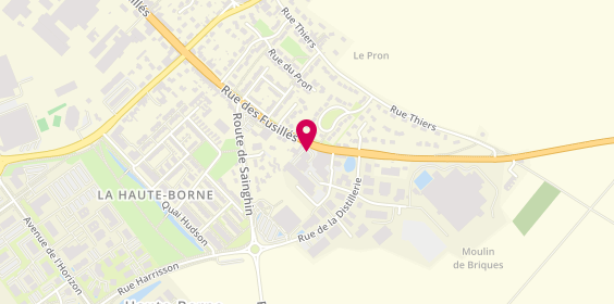 Plan de Fbr, 292 Rue Fusillés, 59493 Villeneuve-d'Ascq