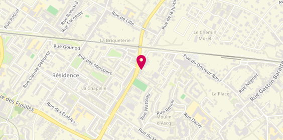 Plan de Cordiste 97, 25 Rue Marcel Bouderiez, 59493 Villeneuve-d'Ascq