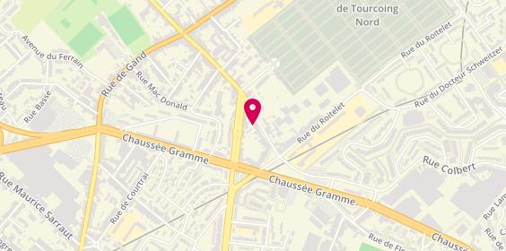 Plan de AMADEI Jean Paul, 200 Rue du Pont de Neuville, 59200 Tourcoing