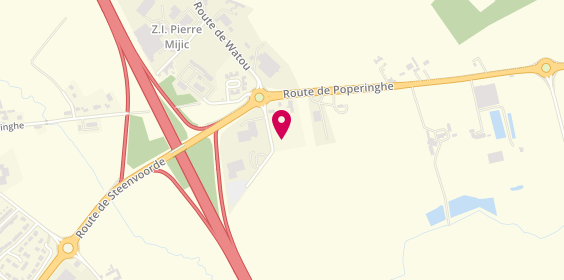 Plan de Vlc Construction, 24 Route de Poperinghe, 59114 Steenvoorde